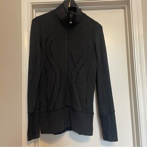 Lululemon Dark Gray Zip-Up Hoodie